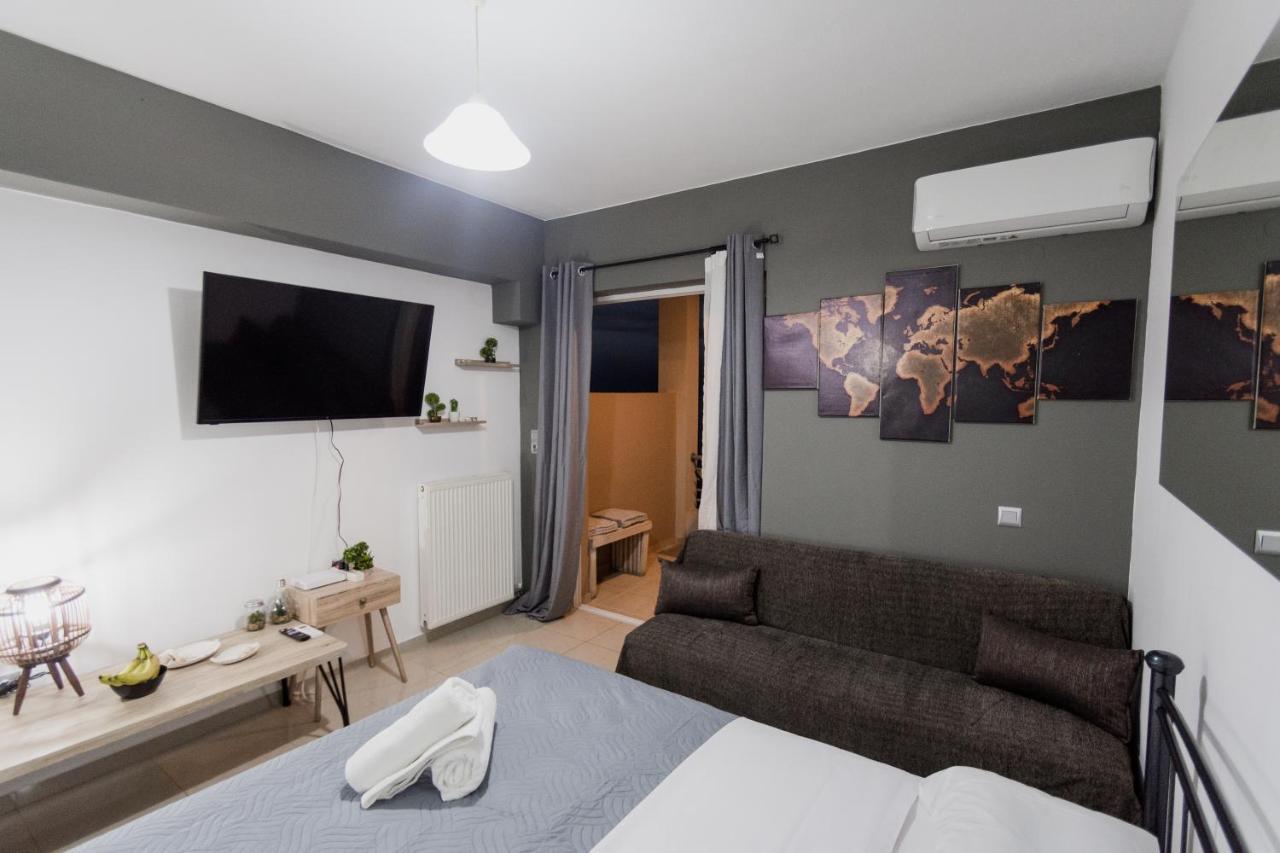 Pavlos Standard Studio With Sea View Rethymno  Exterior photo