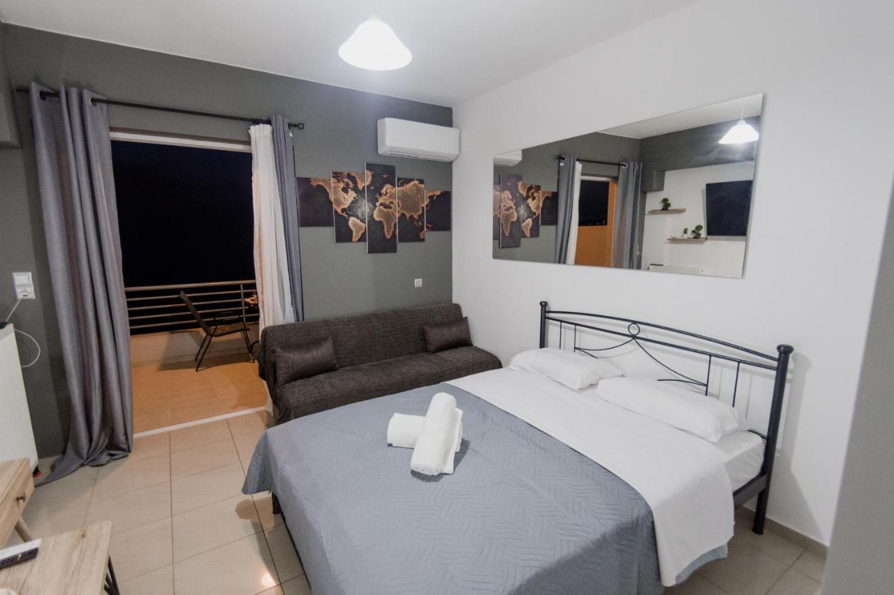 Pavlos Standard Studio With Sea View Rethymno  Exterior photo