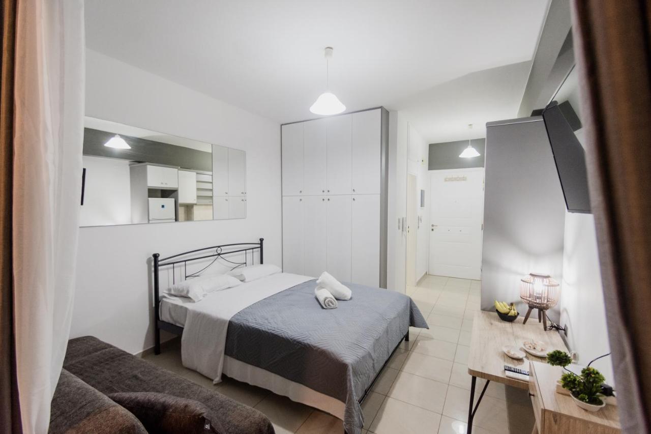 Pavlos Standard Studio With Sea View Rethymno  Exterior photo