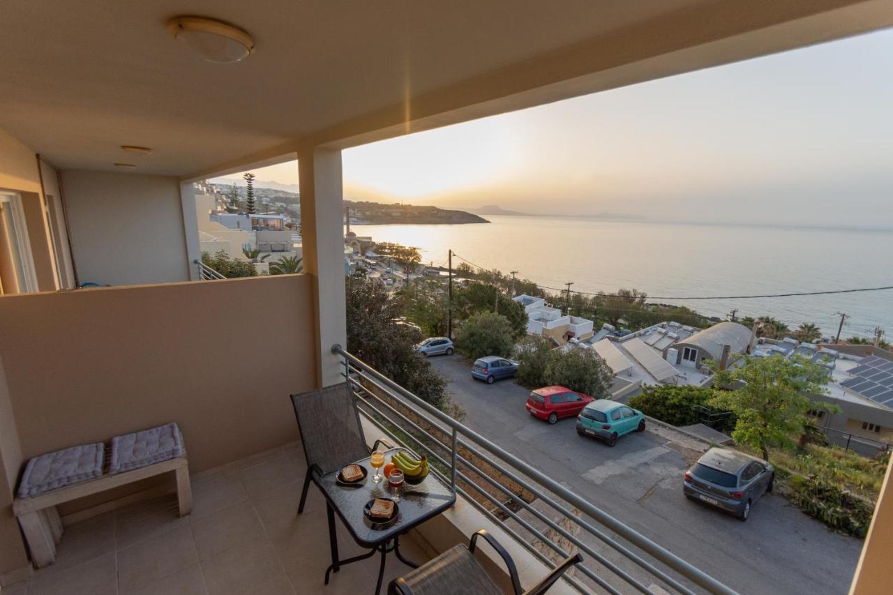 Pavlos Standard Studio With Sea View Rethymno  Exterior photo